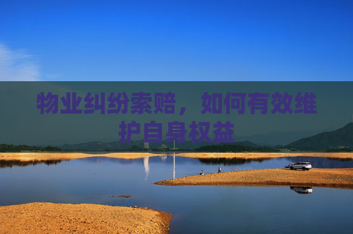物业纠纷索赔，如何有效维护自身权益