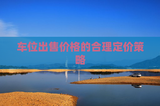 车位出售价格的合理定价策略