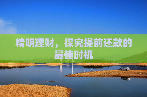 精明理财，探究提前还款的最佳时机